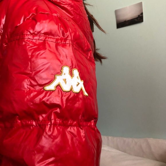 Red kappa puffer - Picture 3 of 4
